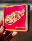 Red Wings Tile, Two-Tone Iridescent