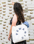 Ceramic Pewabic Logo Canvas Tote Bag