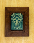 Framed Cross Tile | Glacier Gloss