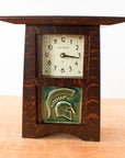 Ceramic Craftsman Clock | 4X4 MSU Spartan Tile