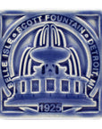 Ceramic Belle Isle Fountain Tile
