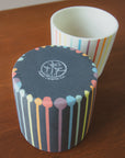 Ceramic Forest Ceramic Co. | Rainbow Drip Tumbler