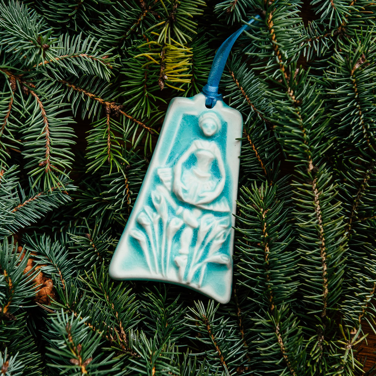 Nine Ladies Dancing Ornament – Pewabic Pottery
