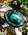 These high relief paperweights feature a scarab beetle with arms tucked in to create a perfect oval shape. 