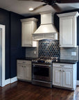 Ceramic Fishscale Backsplash
