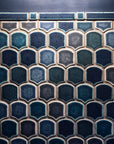 Ceramic Fishscale Backsplash