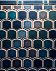Ceramic Fishscale Backsplash