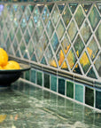 Ceramic Iridescent Backsplash