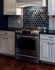 Ceramic Fishscale Backsplash