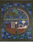 Ceramic Plymouth District Library Mural