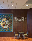 Ceramic St. John Hospital Birthing Center Mural