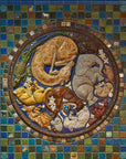 Ceramic St. John Hospital Birthing Center Mural