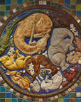 Ceramic St. John Hospital Birthing Center Mural