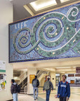 Ceramic Wayne State Mural