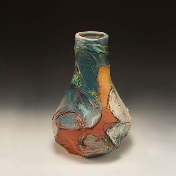 Ceramic Slice Bottom Bottle #1, 1988