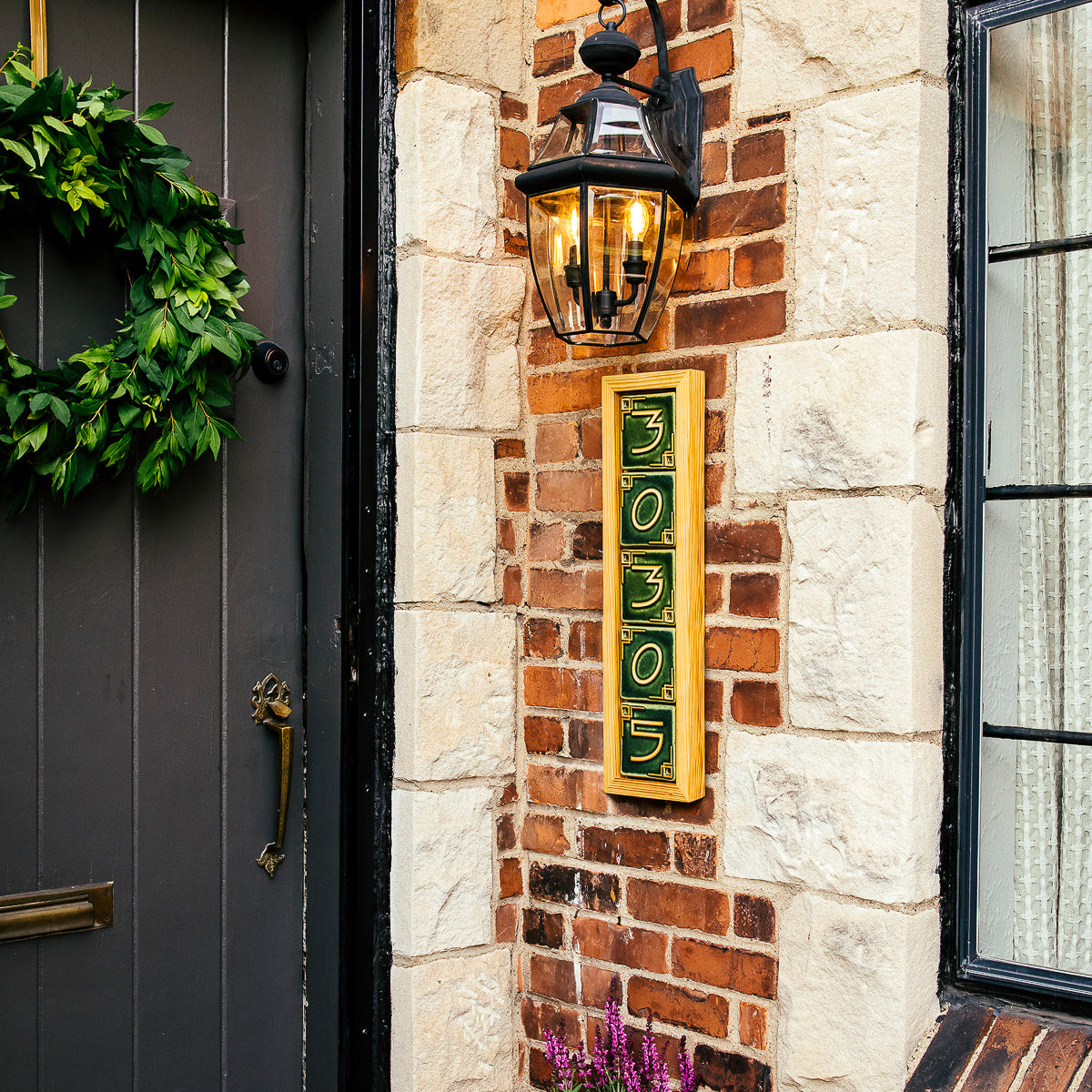 5 Digit Address Frame | Mutual Adoration – Pewabic Pottery