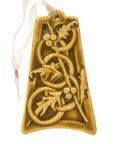 The ceramic Five Gold Rings Ornament