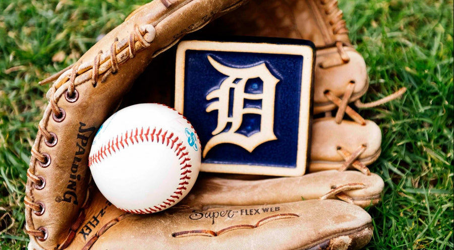 Pewabic Cheers on the Detroit Tigers