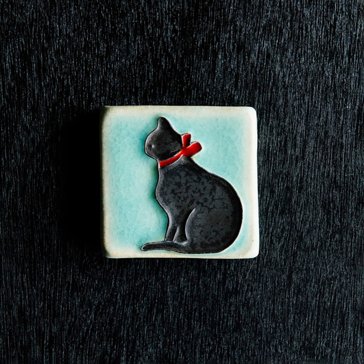 Cat Tile | Hand-Painted
