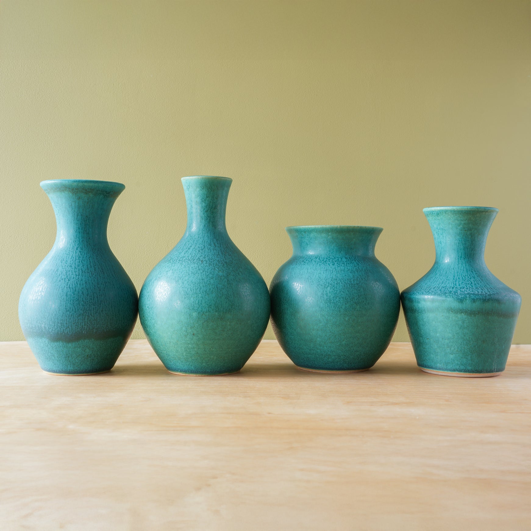 Mezza Vases | Pewabic Blue