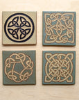 Earthen Craft Pottery | 6x6 Celtic Knot Tile Collection
