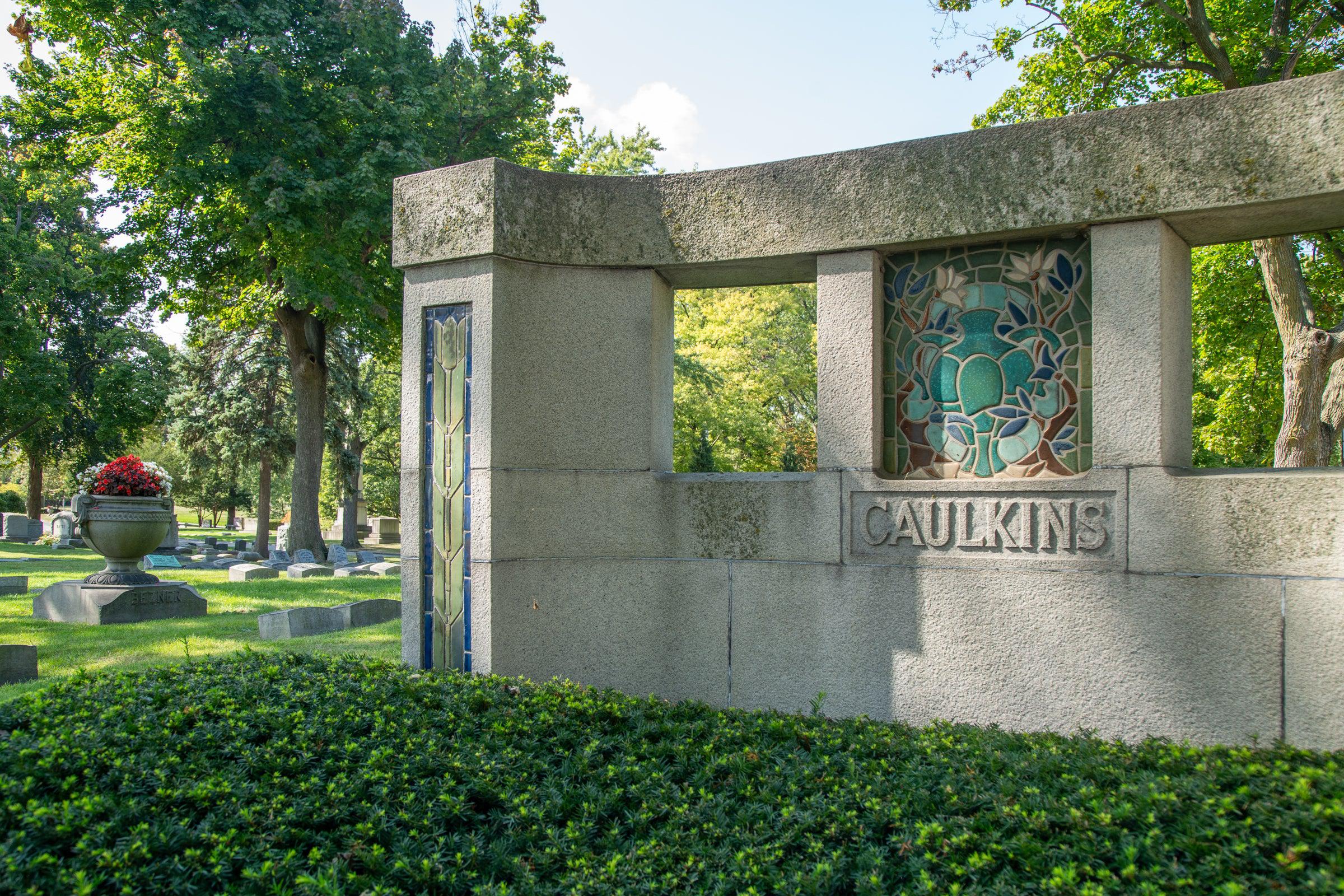 Pewabic Co-Founder Memorial Monument