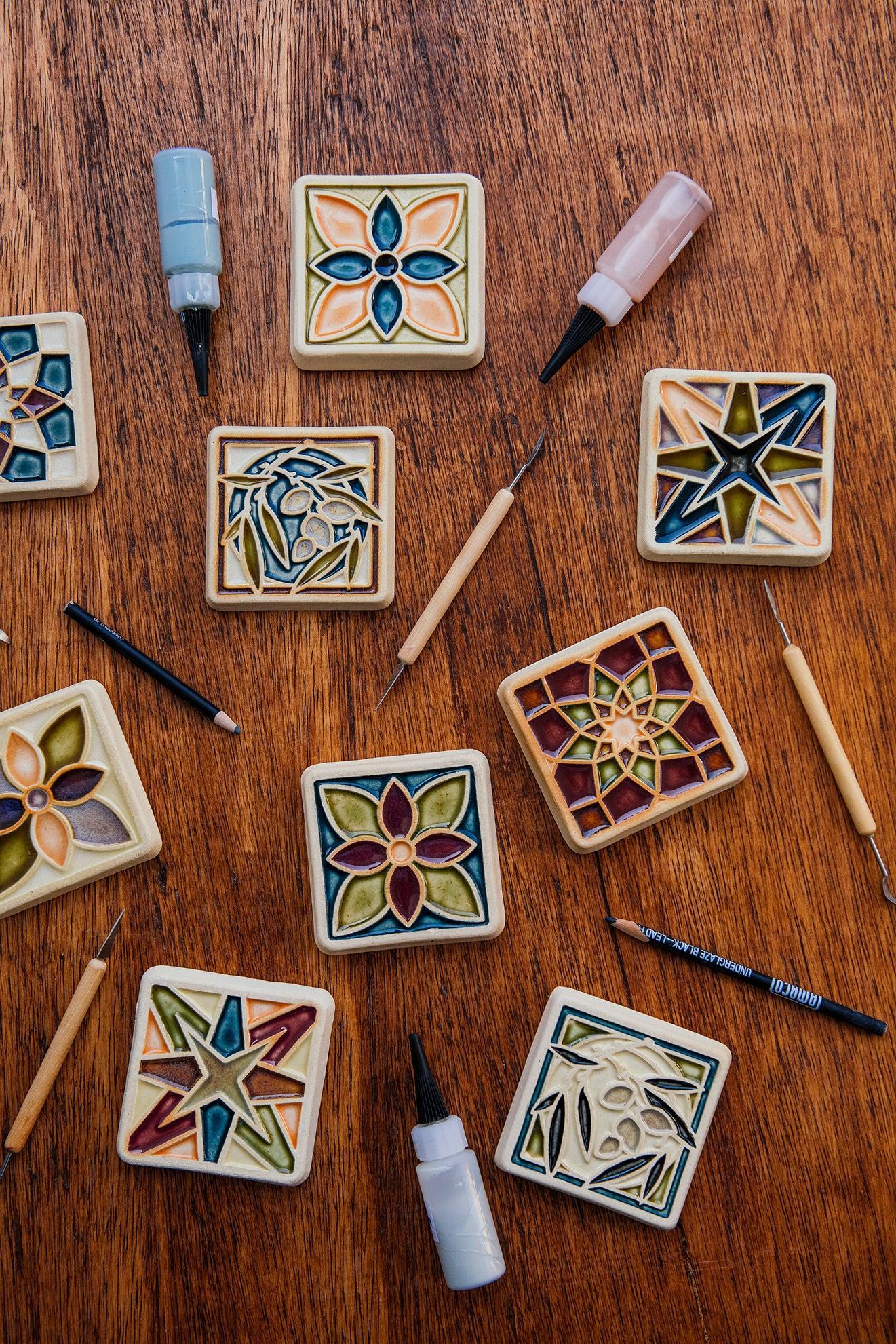 Friday Tile Glazing Workshop - 9/11/26 | 5 pm - 6 pm