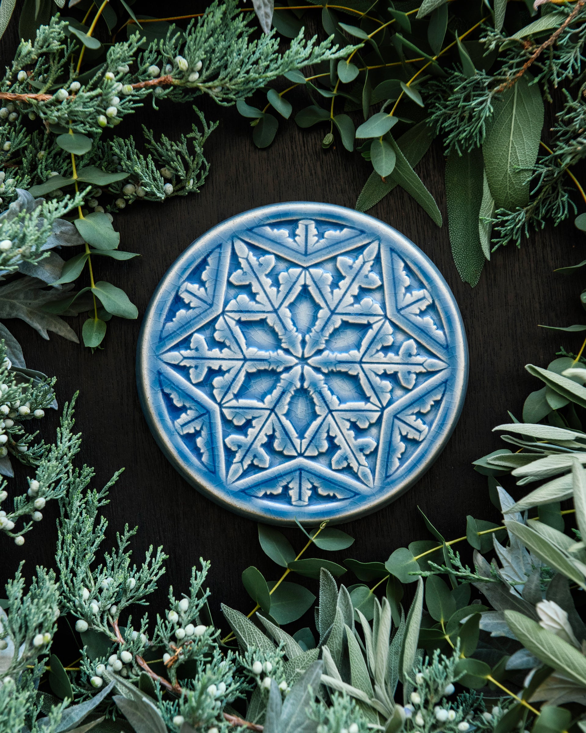 6" Snowflake Trivet