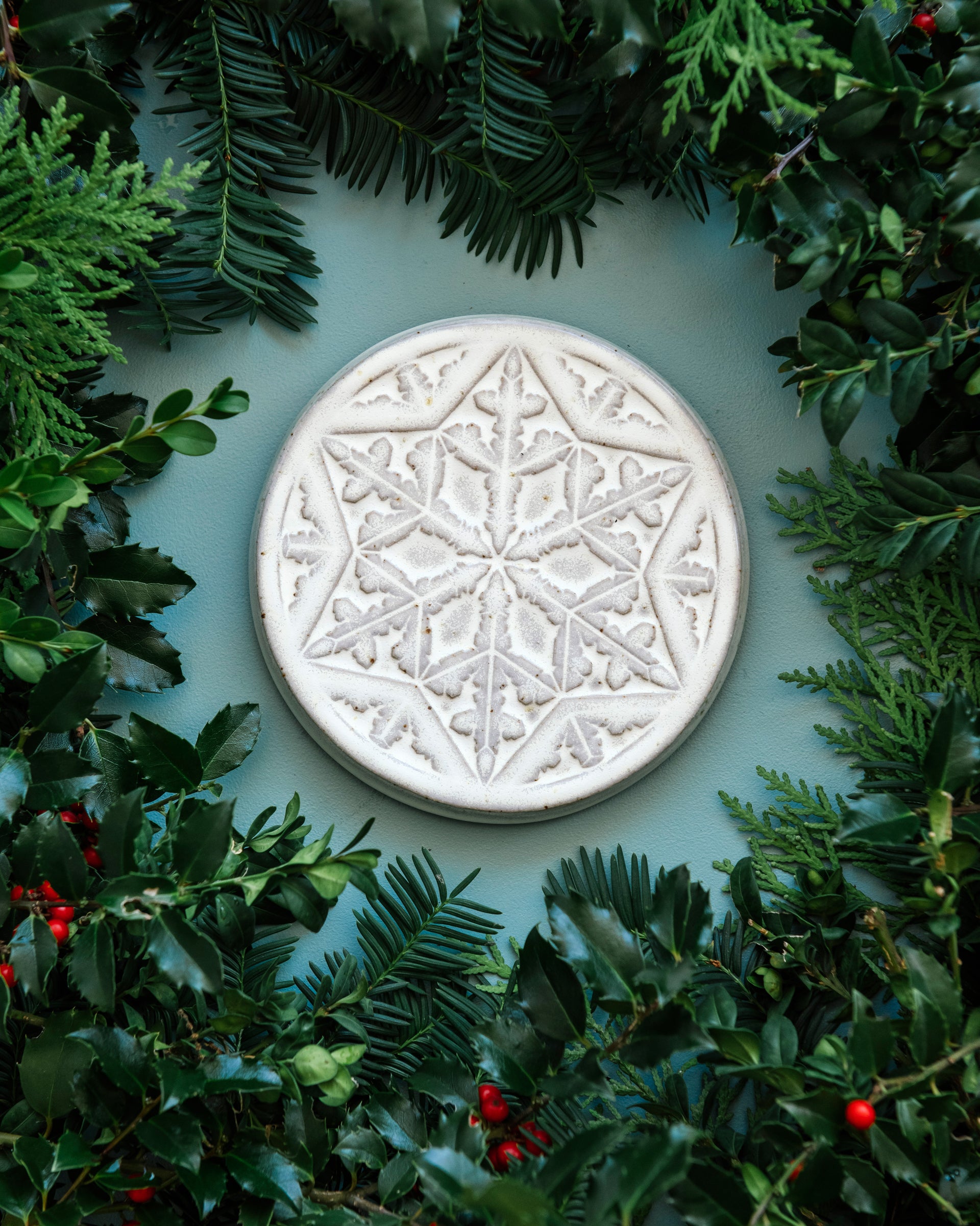 6" Snowflake Trivet