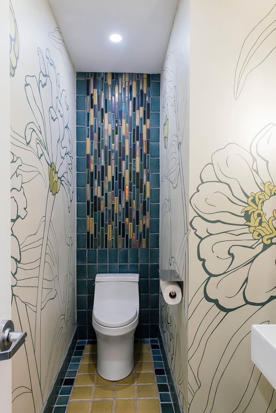 Waterfall Wall Bathroom