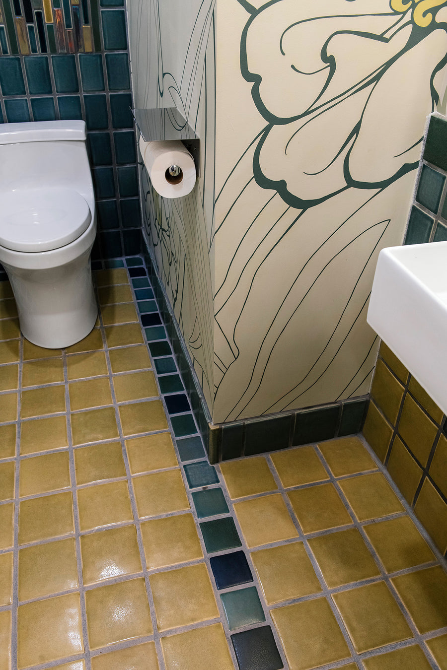 Waterfall Wall Bathroom