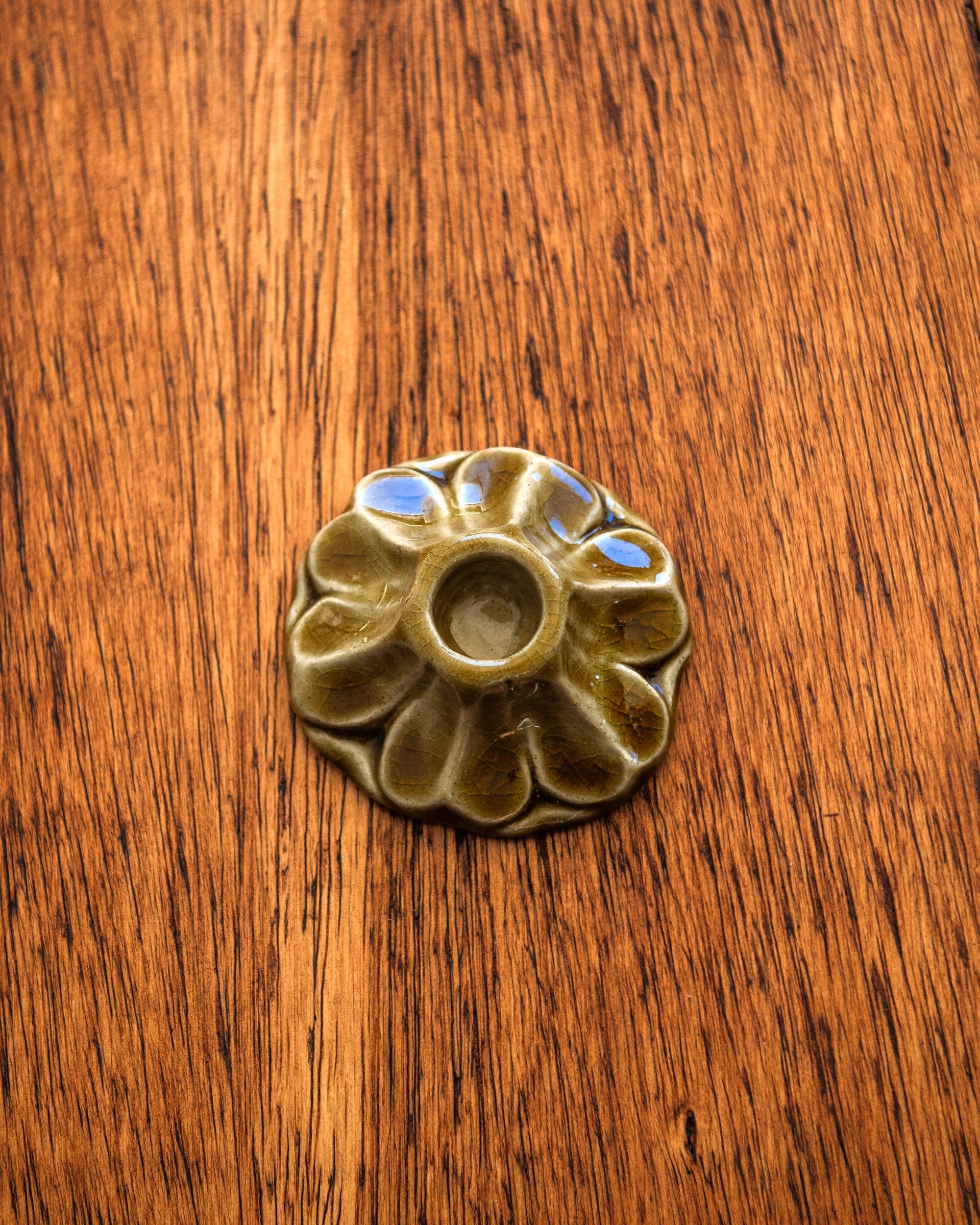 Scalloped Candle Holder