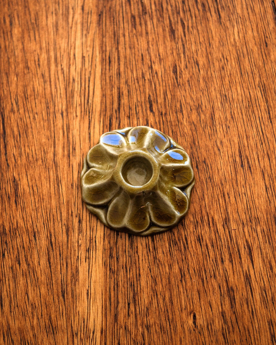 Scalloped Candle Holder