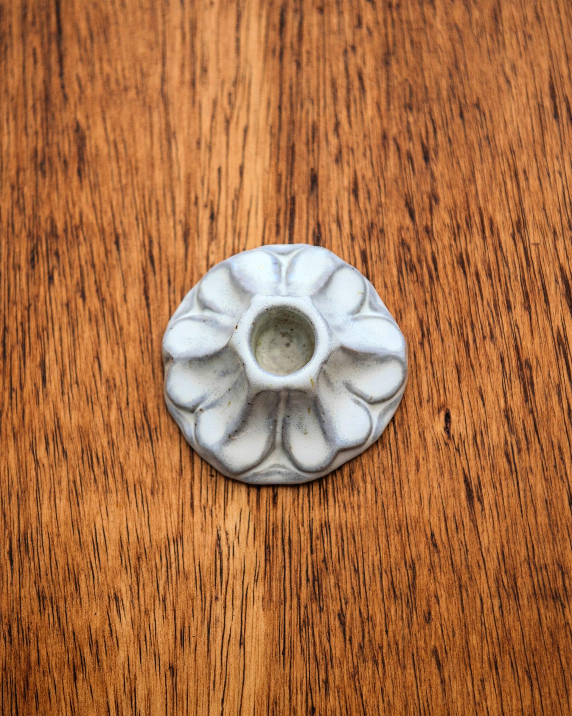 Scalloped Candle Holder
