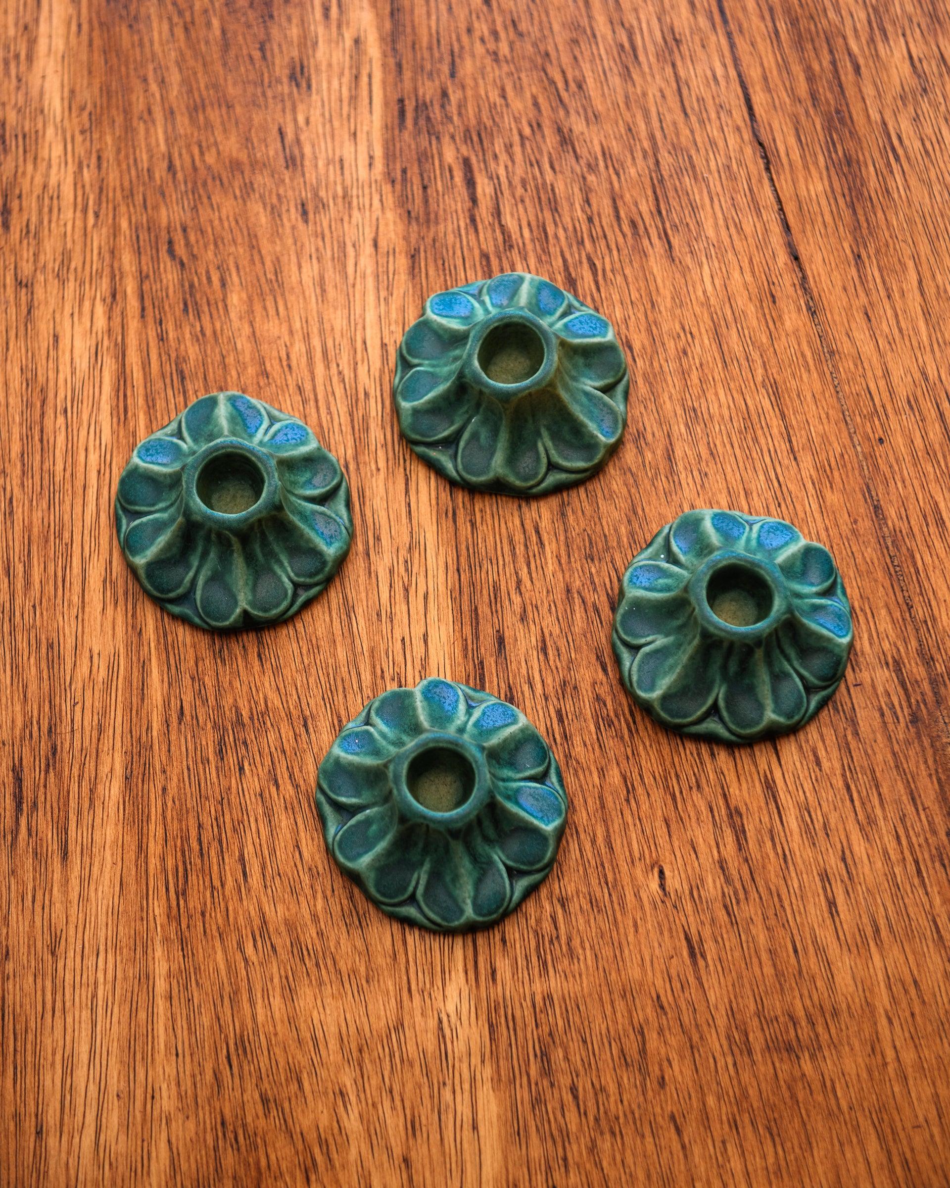 Scalloped Candle Holder