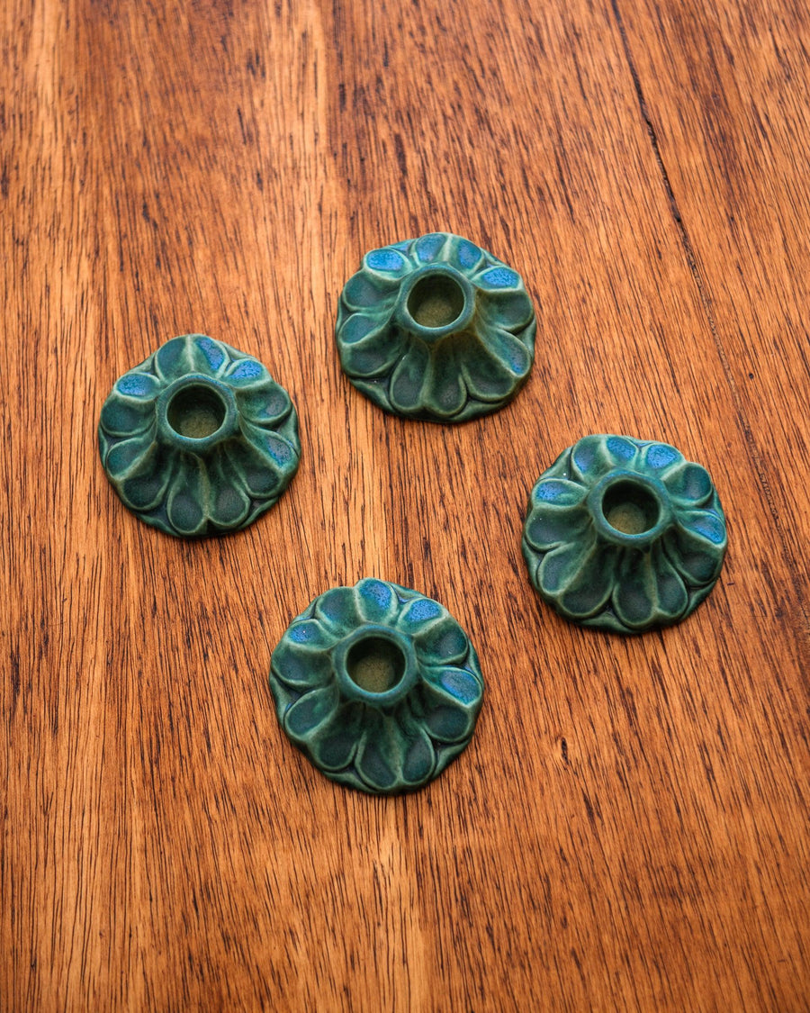 Scalloped Candle Holder