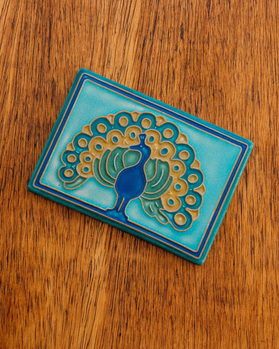 5x7 Peacock Tile