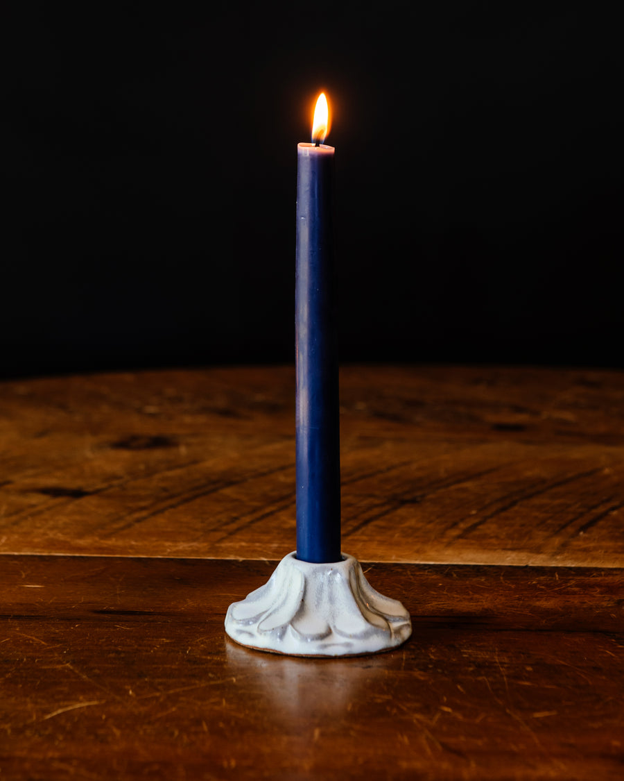 Scalloped Candle Holder