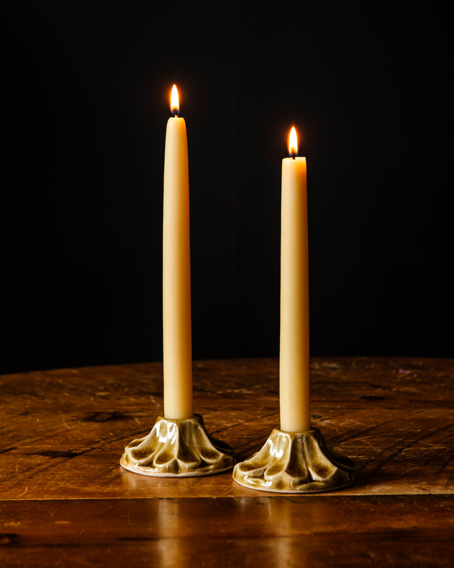 Scalloped Candle Holder