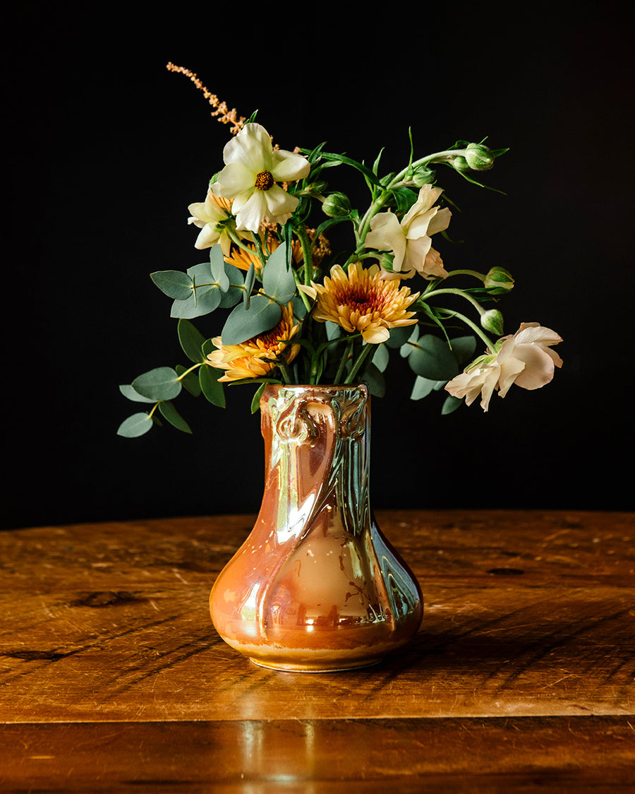 Snowdrop Vase | Iridescent – Pewabic Pottery
