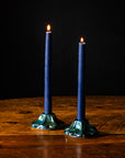 Scalloped Candle Holder | Iridescent
