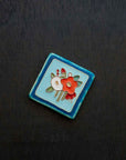 Hand-Painted Bouquet Tile