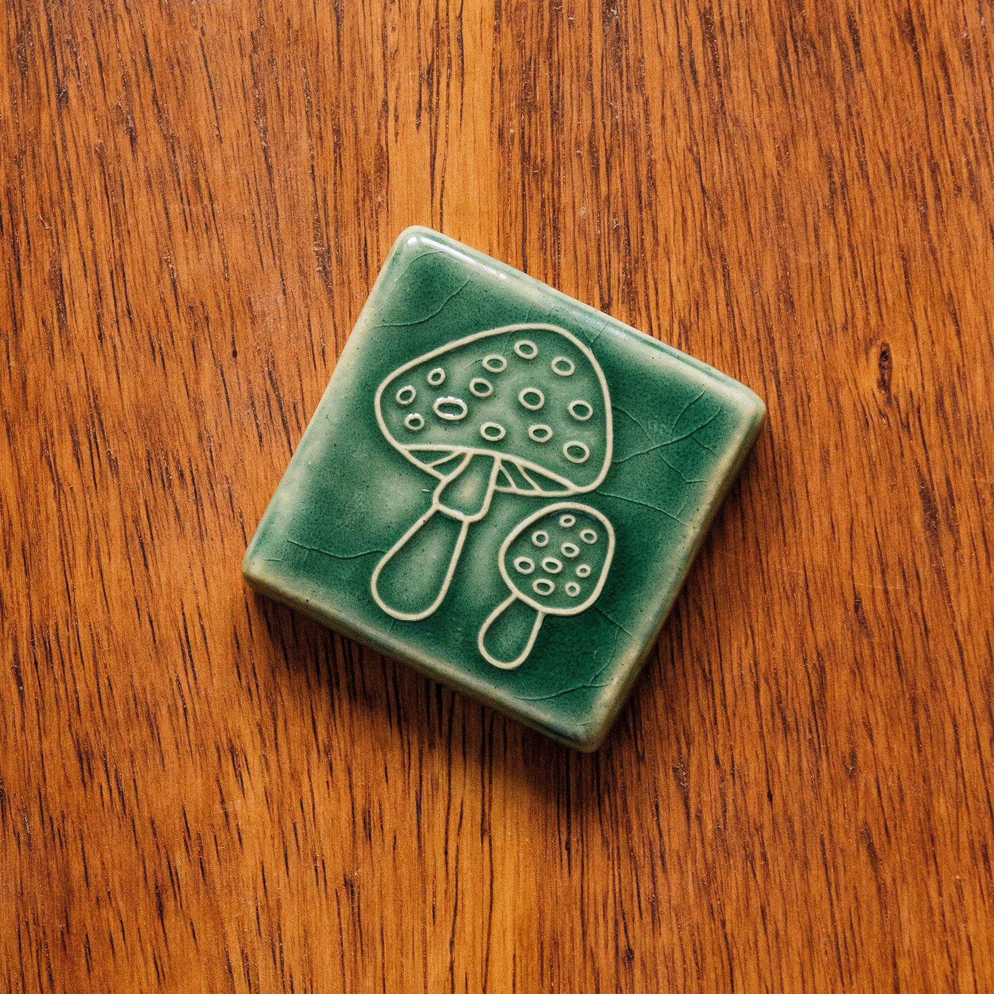 Amanita Mushroom Tile