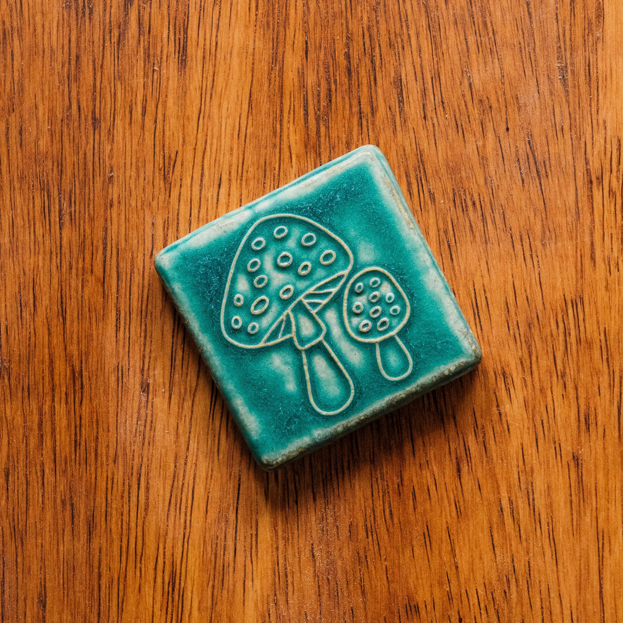 Amanita Mushroom Tile