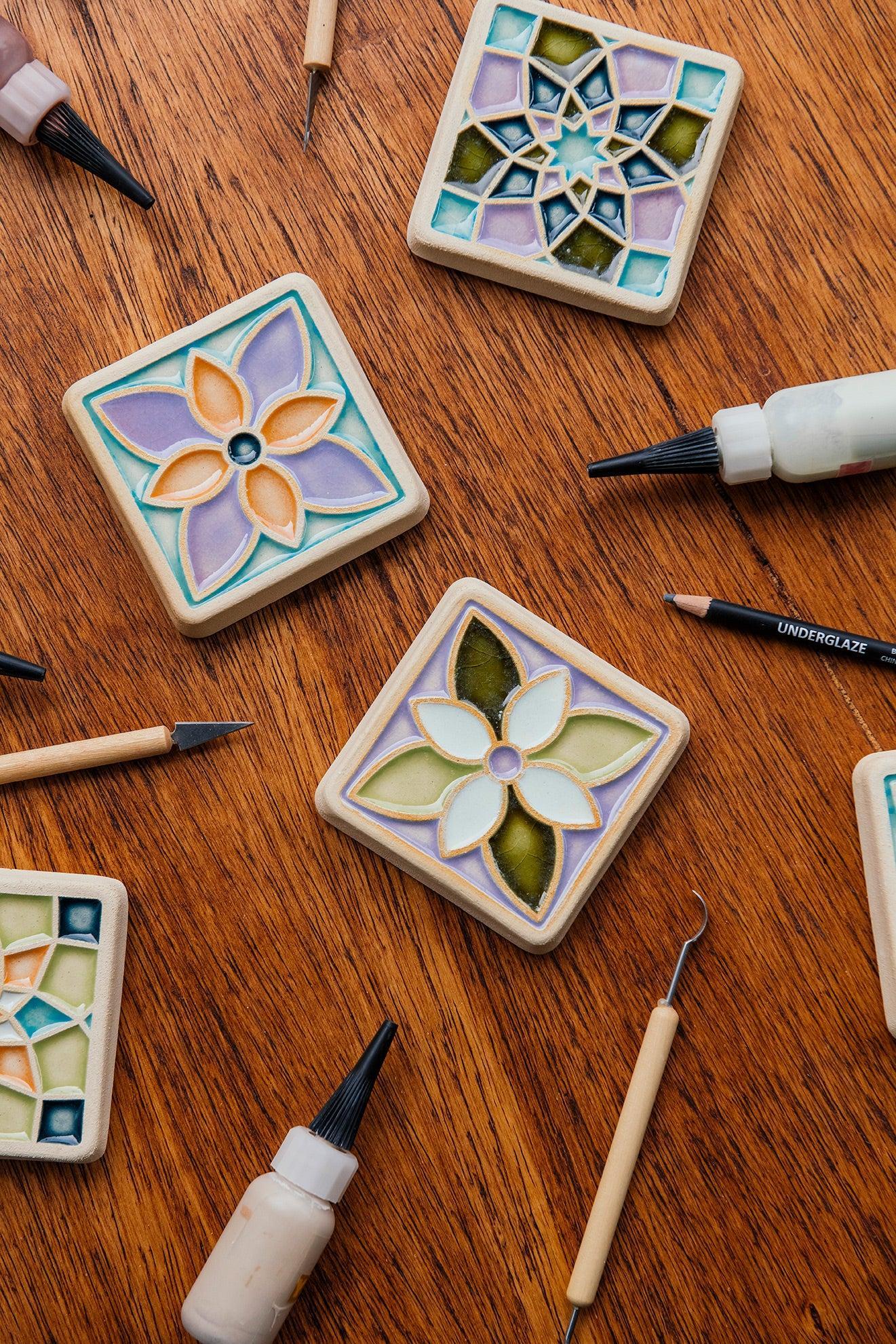 Mother's Day Tile Glazing Workshop - May 9th | 4 pm - 5 pm