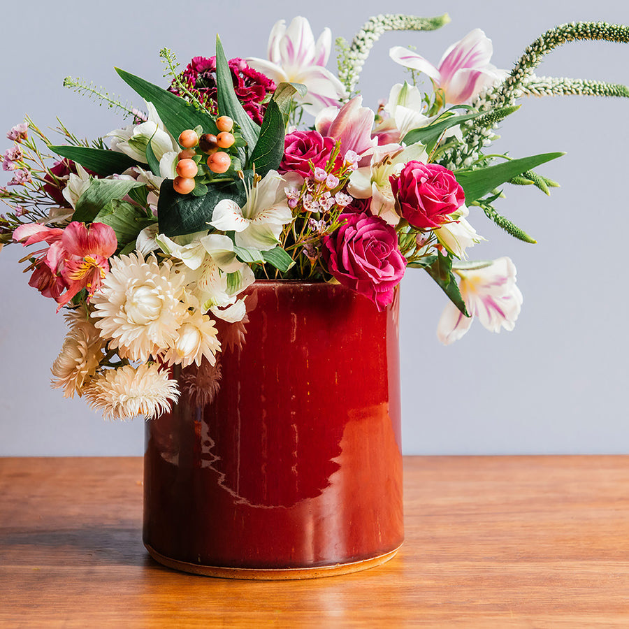 Pewabic Crock | Winterberry