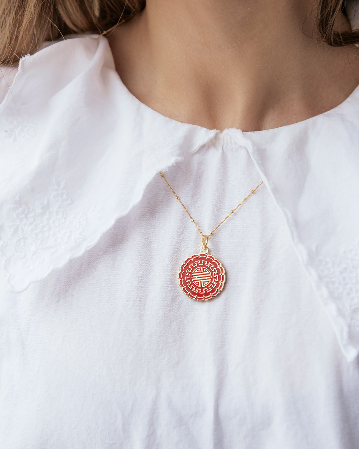 Mooncake Necklace