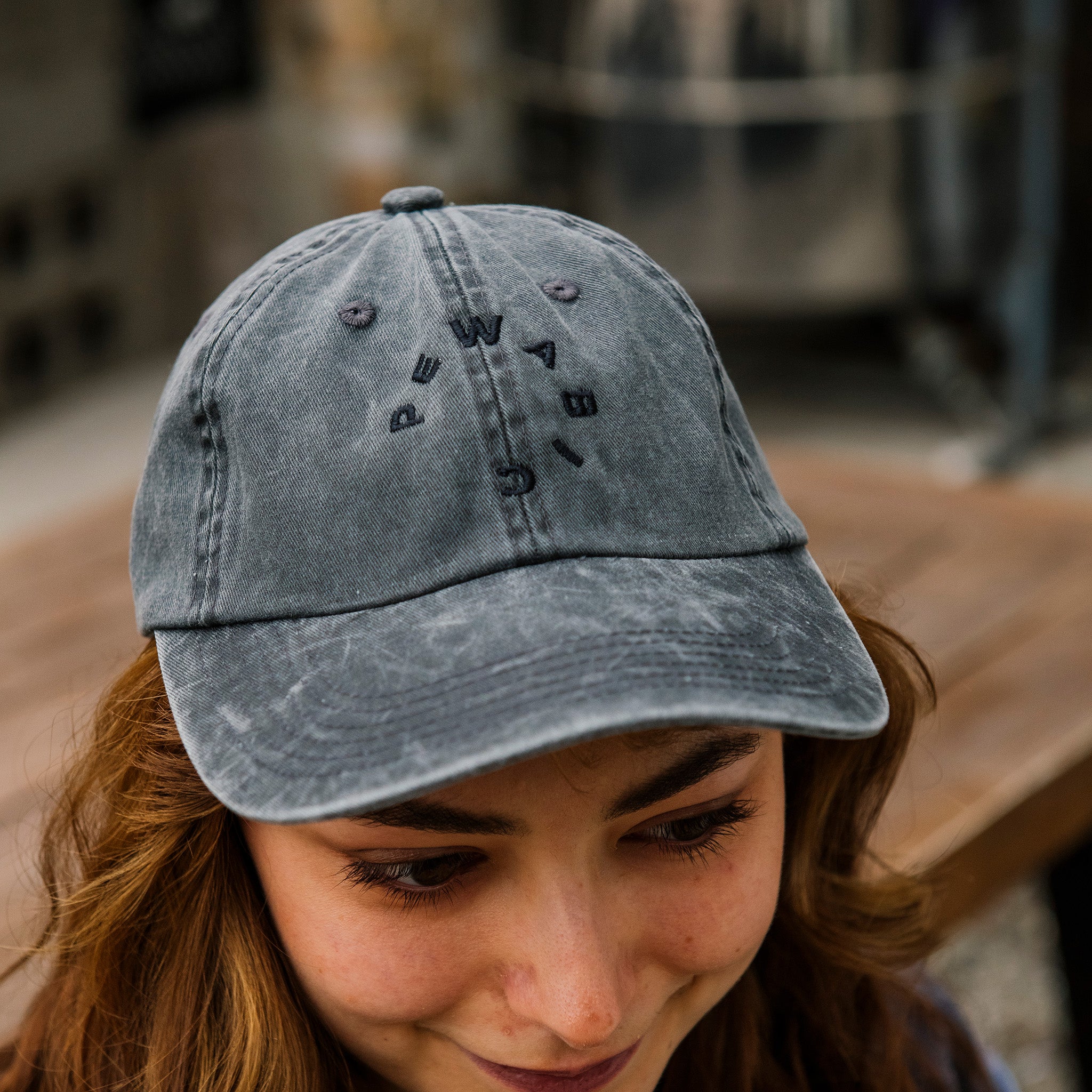 Pewabic Logo Hats