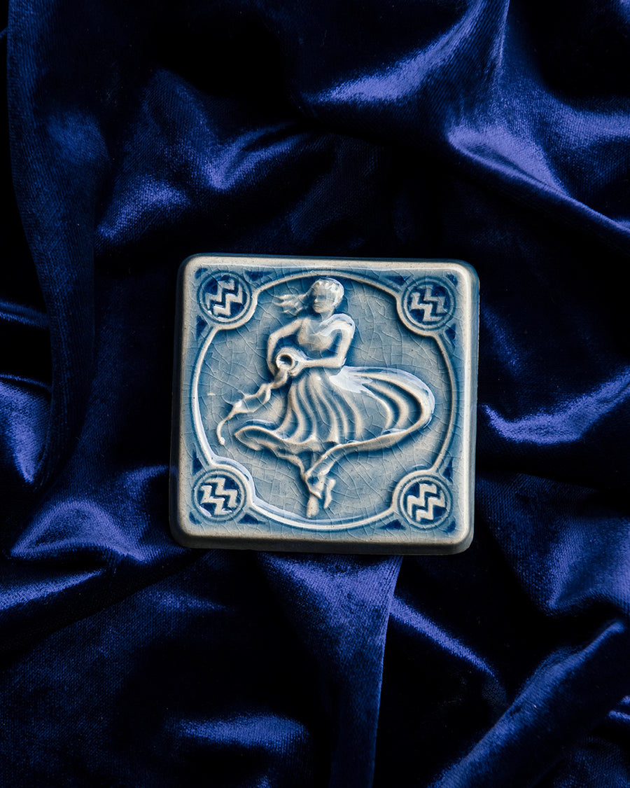 Aquarius | Zodiac Tile