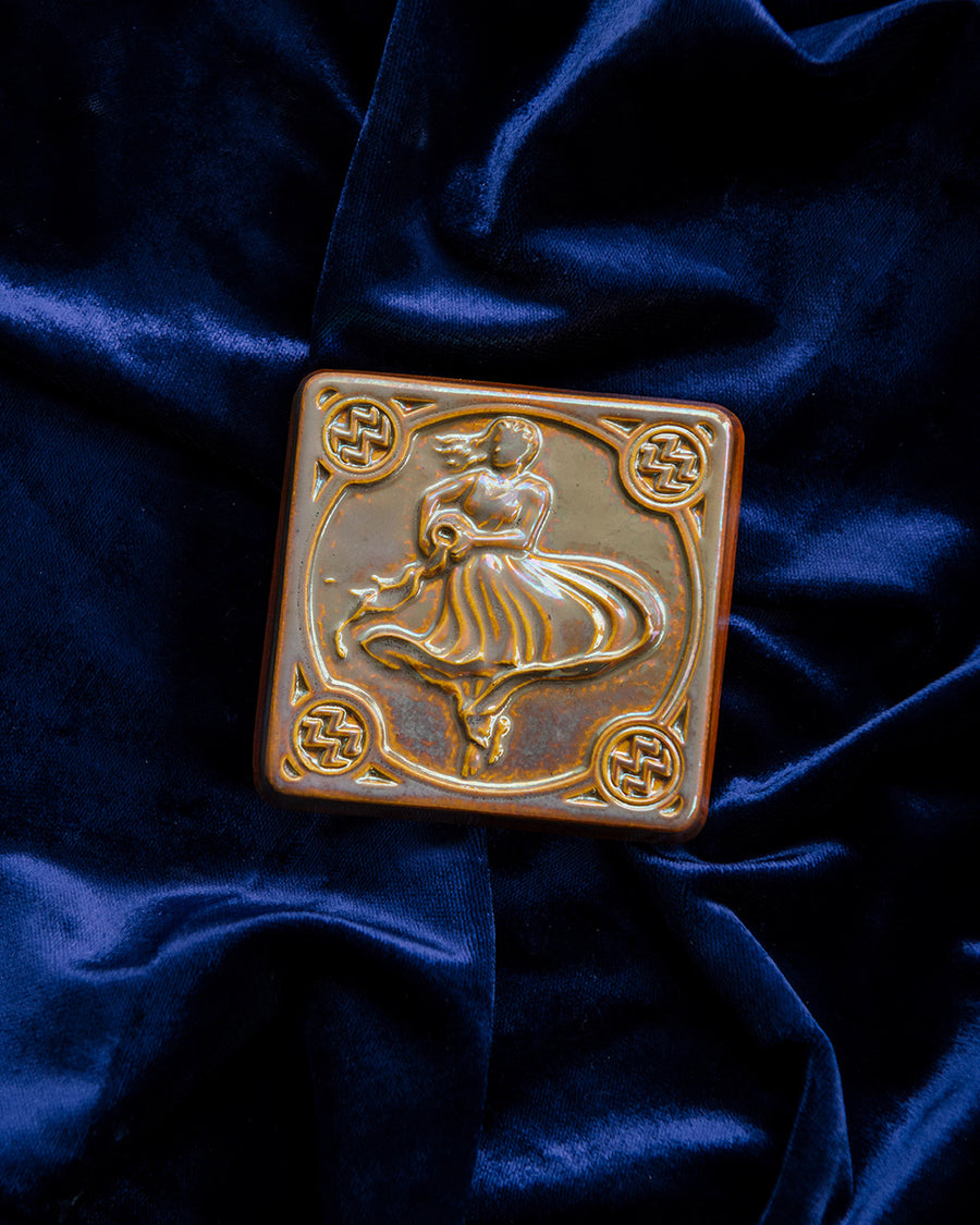 Aquarius Zodiac Tile | Iridescent